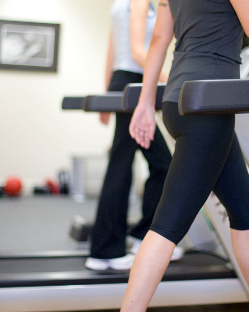 The Grange Spa Gym treadmill workout