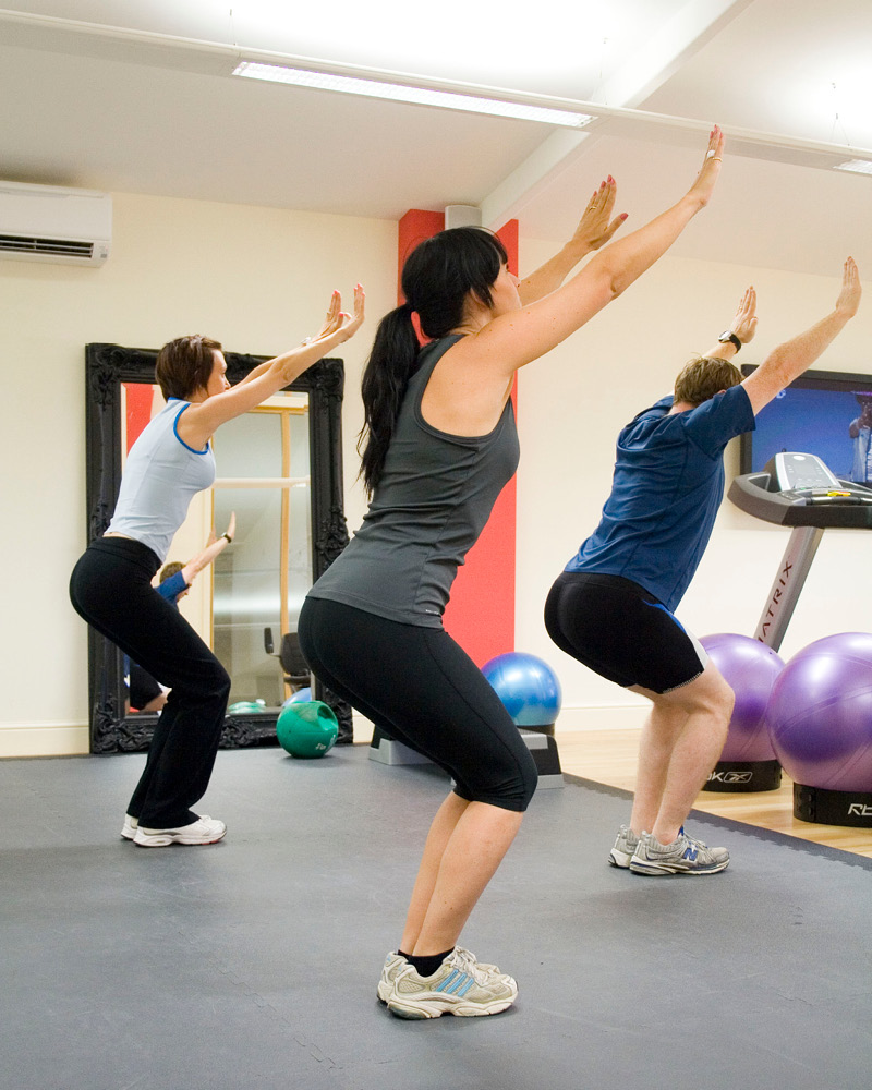 The Grange Gym aerobic workout