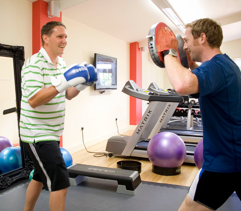 The Grange Spa Gym boxing workout